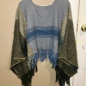 Poncho Sweater, Charming Charlie’s, one size